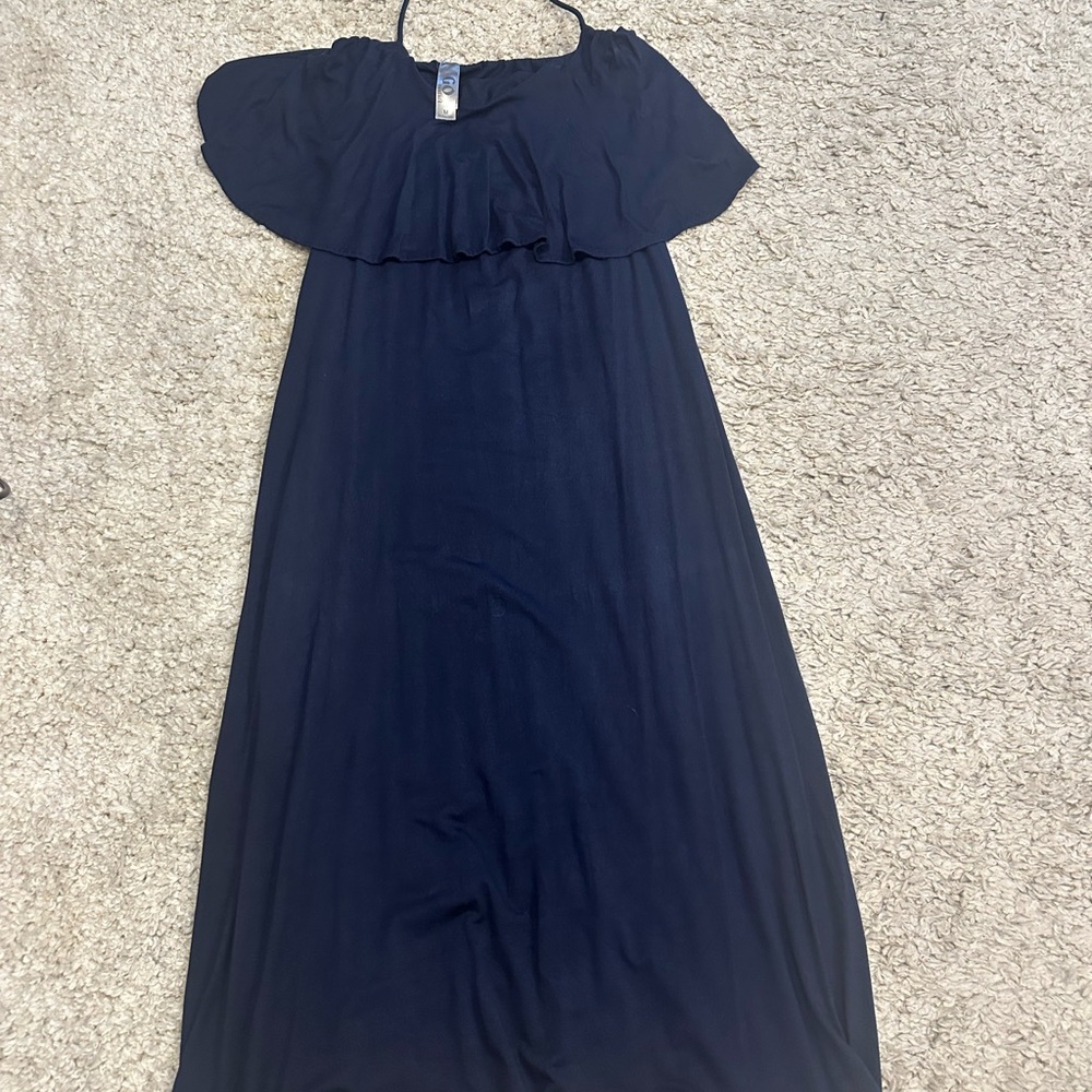 Go Couture Midnight Blue Dress